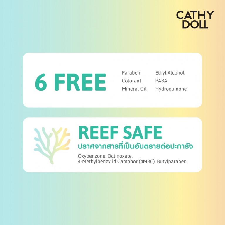 Cathy Doll อควาซันบอดี้ซันเซรั่ม เอสพีเอฟ50+ พีเอ++++ 140ml
