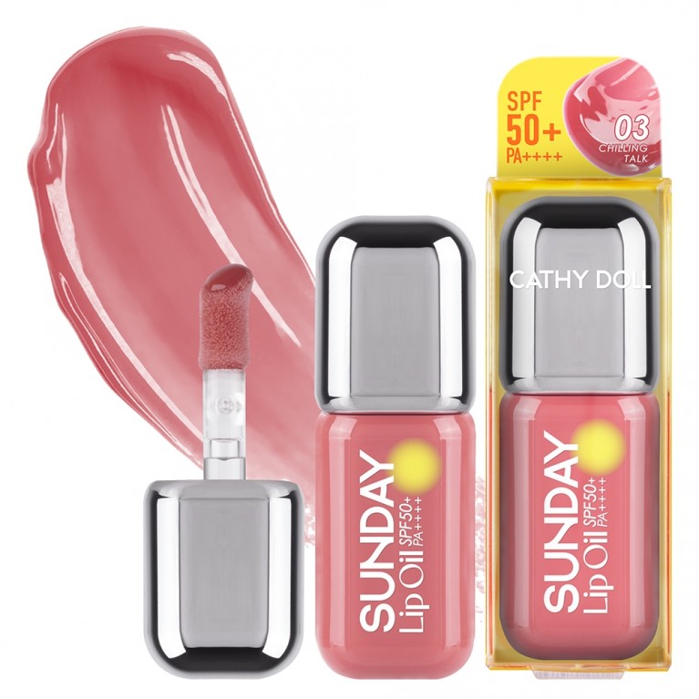 Cathy Doll ซันเดย์ลิปออยล์ เอสพีเอฟ50+ พีเอ++++ 3.5g