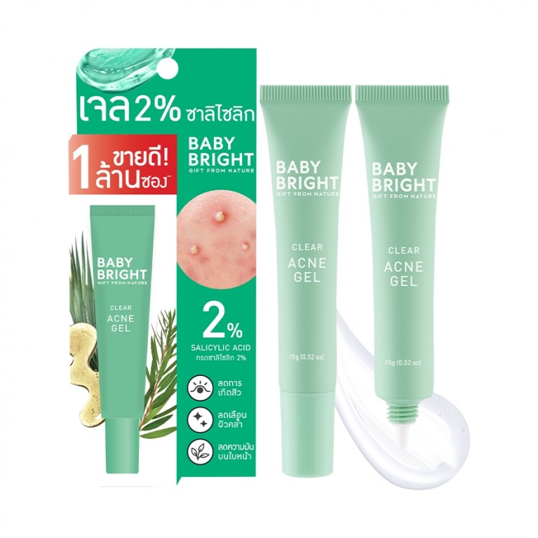 Baby Bright เคลียร์แอคเน่เจล 15g Baby Bright (Y2025)
