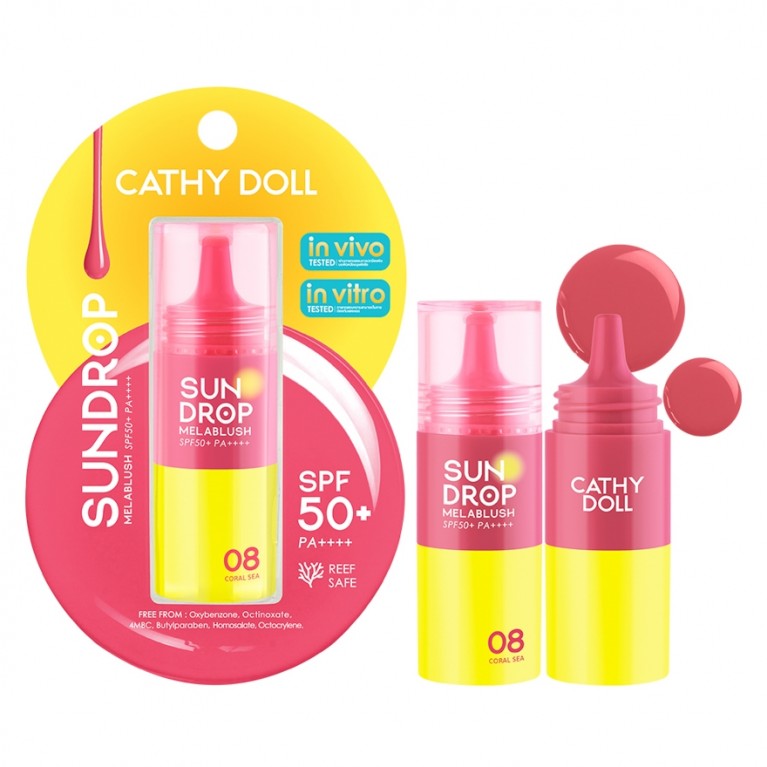 Cathy Doll ซันดรอปเมลาบลัช เอสพีเอฟ50+ พีเอ++++ 6g เคที่ดอลล์