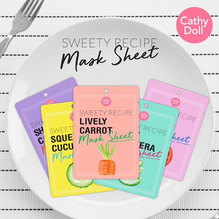 Cathy Doll สวีทตี้เรซิพีมาส์ก 25g (EXP) เคที่ดอลล์