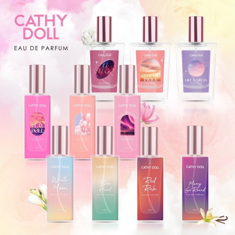 Cathy Doll โอเดอพาร์ฟูม 30ml  มี 10 กลิ่นให้เลือก