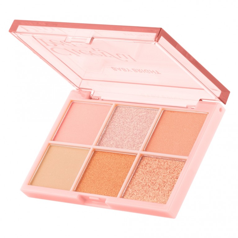 Baby Bright อายพาเลท 0.7g x 6สี เบบี้ไบร์ท(Y25)