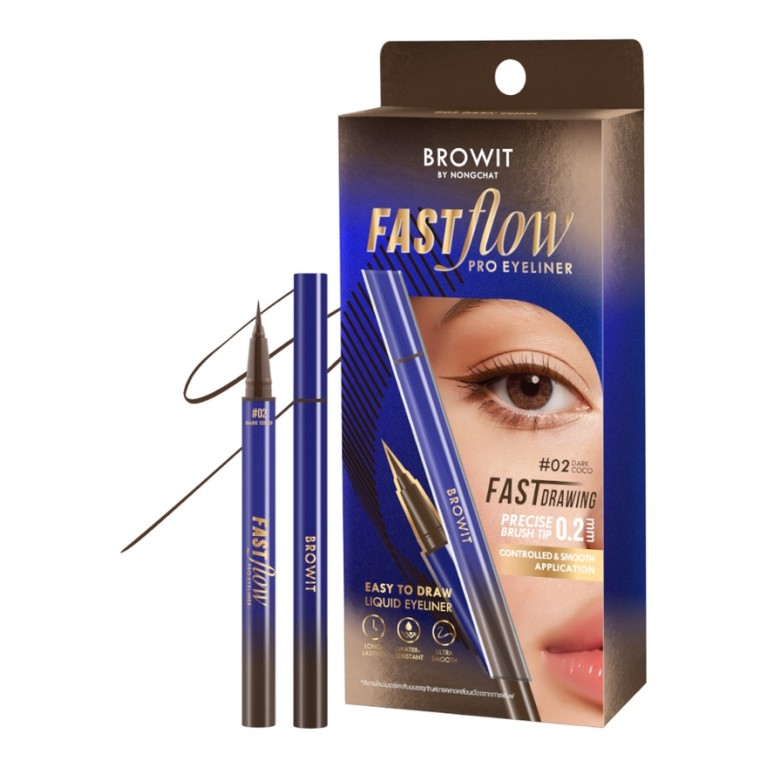 Browit ฟาสต์โฟลว์โปรอายไลน์เนอร์ 0.55ml 