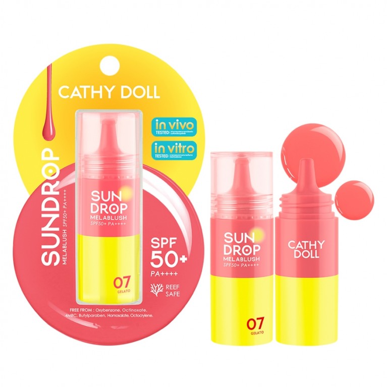 Cathy Doll ซันดรอปเมลาบลัช เอสพีเอฟ50+ พีเอ++++ 6g เคที่ดอลล์