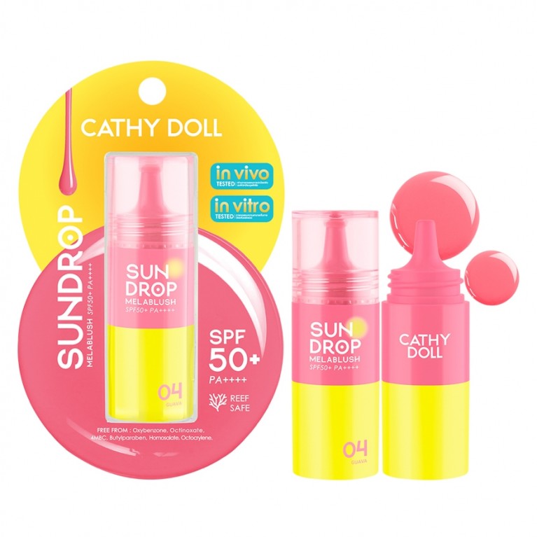 Cathy Doll ซันดรอปเมลาบลัช เอสพีเอฟ50+ พีเอ++++ 6g เคที่ดอลล์
