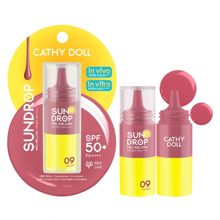Cathy Doll ซันดรอปเมลาบลัช เอสพีเอฟ50+ พีเอ++++ 6g เคที่ดอลล์