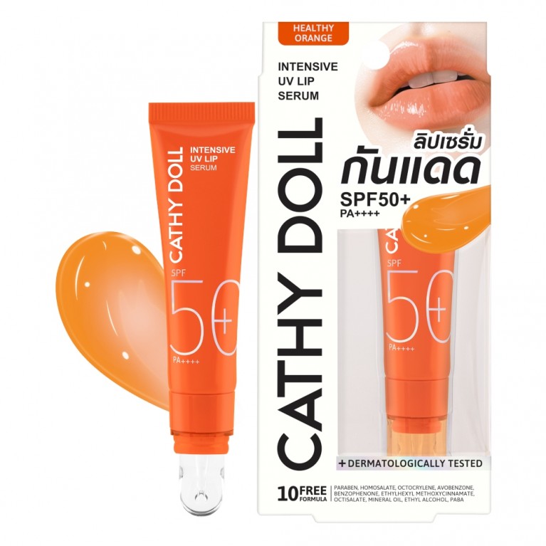 Cathy Doll อินเทนซีฟยูวีลิปเซรั่ม เอสพีเอฟ50+ พีเอ++++ 10ml เคที่ดอลล์