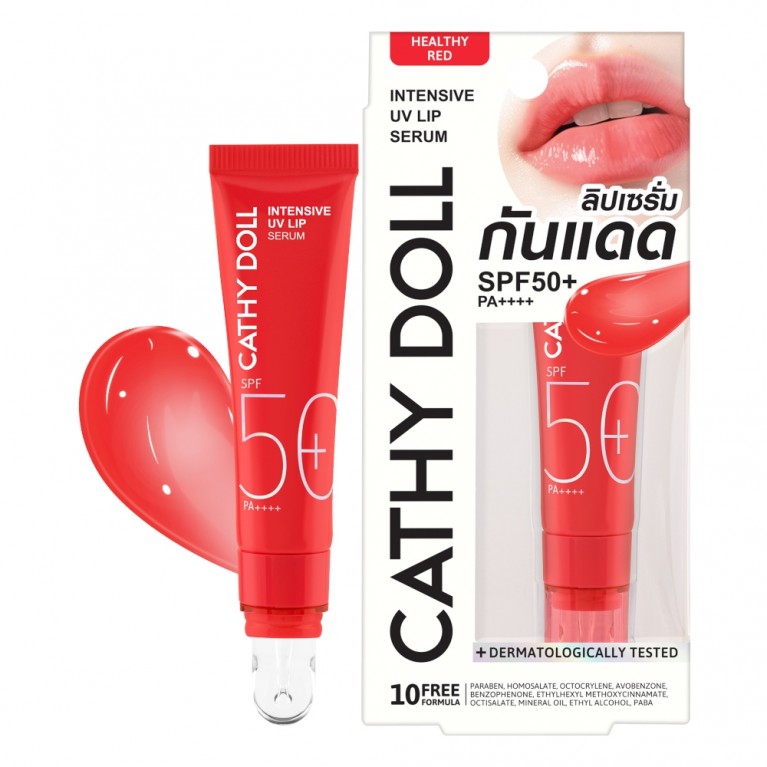 Cathy Doll อินเทนซีฟยูวีลิปเซรั่ม เอสพีเอฟ50+ พีเอ++++ 10ml เคที่ดอลล์