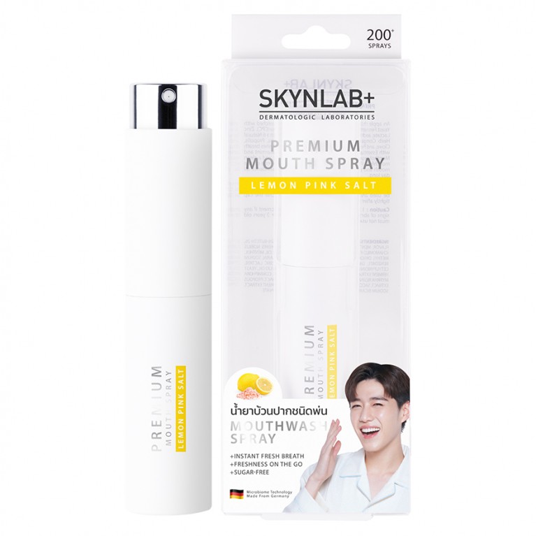 Skynlab พรีเมี่ยมรีเฟรชชิ่งเม้าท์สเปรย์ 10ml สกินแล็บ