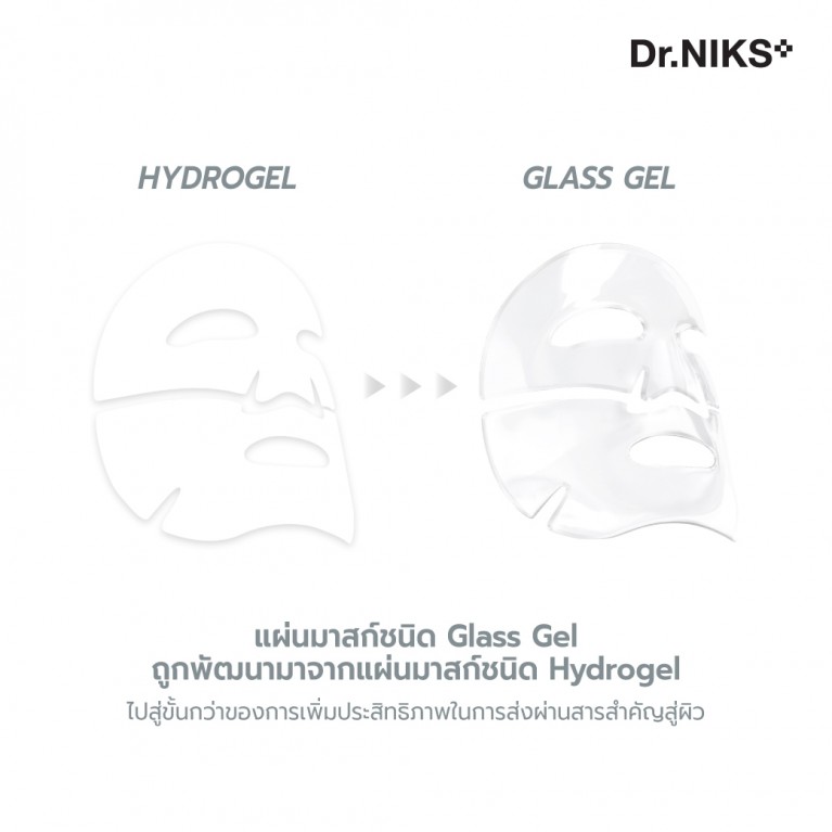 Dr.NIKS กลาสเจลมาสก์ 30g