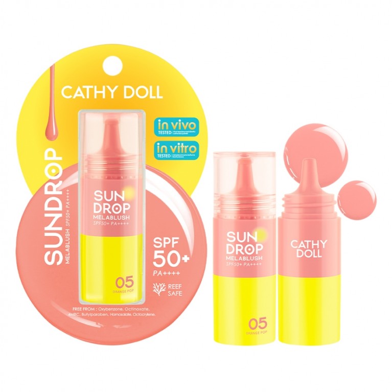 Cathy Doll ซันดรอปเมลาบลัช เอสพีเอฟ50+ พีเอ++++ 6g เคที่ดอลล์
