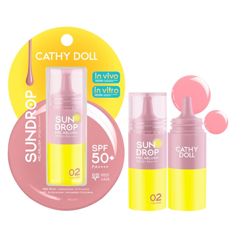 Cathy Doll ซันดรอปเมลาบลัช เอสพีเอฟ50+ พีเอ++++ 6g เคที่ดอลล์