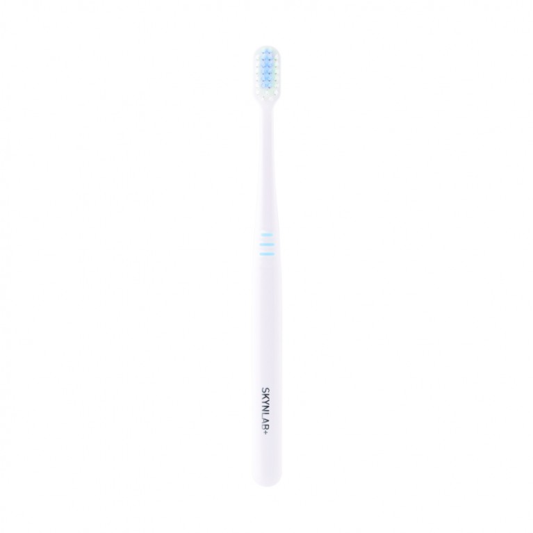 Skynlab ชุดแปรงสีฟันพรีเมี่ยมเจนเทิลซอฟต์ บลู แถมยาสีฟันเม้าท์วอชอินฟิวซ์ 20g สกินแล็บ