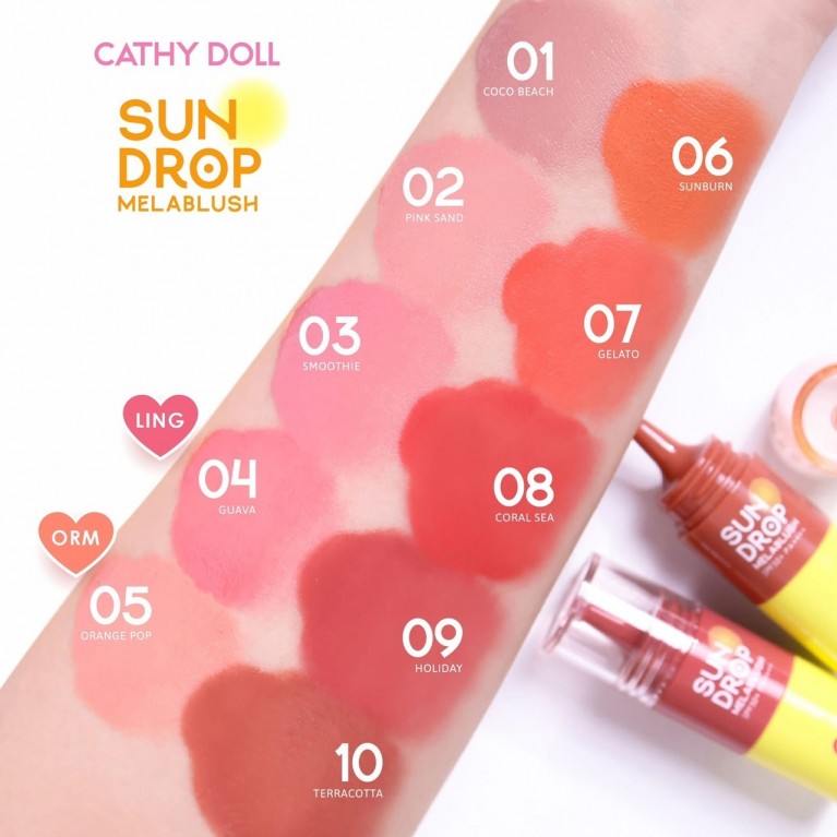 Cathy Doll ซันดรอปเมลาบลัช เอสพีเอฟ50+ พีเอ++++ 6g เคที่ดอลล์