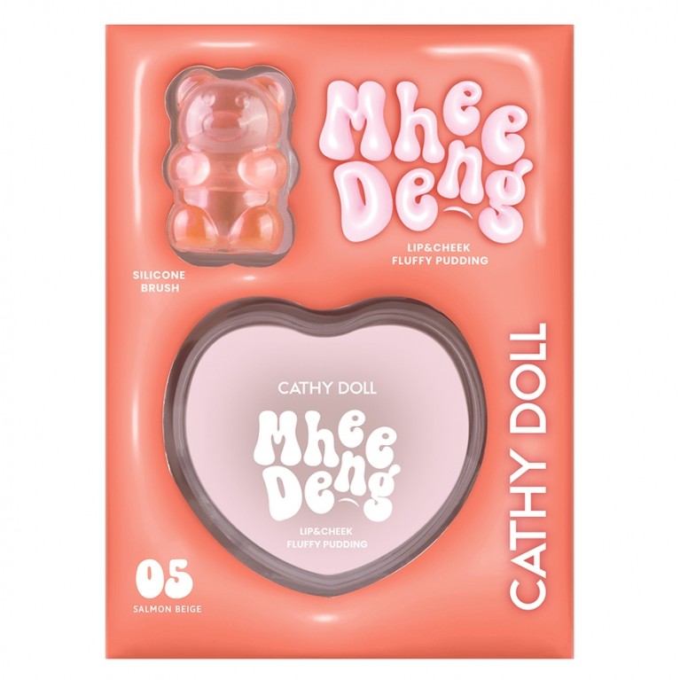 Cathy Doll หมีเด้งลิปแอนด์ชีคฟลัฟฟี่พุดดิ้ง 8g