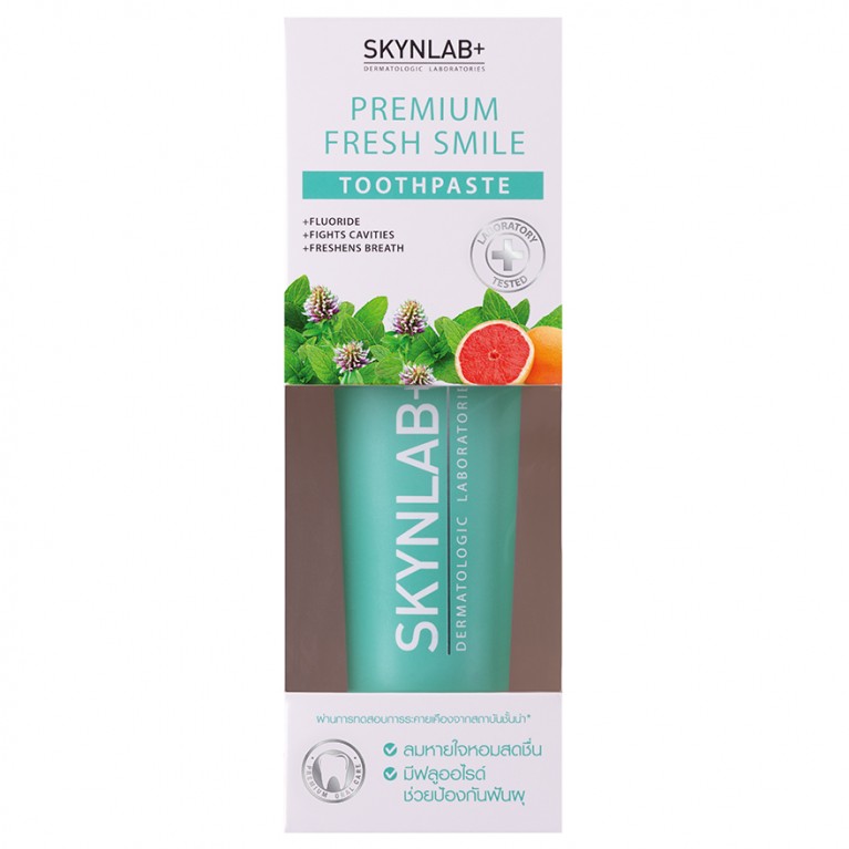 Skynlab ยาสีฟันพรีเมี่ยมเฟรชสไมล์ 100g สกินแล็บ 