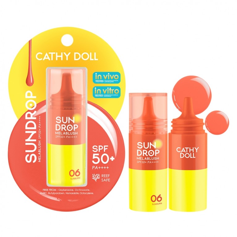 Cathy Doll ซันดรอปเมลาบลัช เอสพีเอฟ50+ พีเอ++++ 6g เคที่ดอลล์