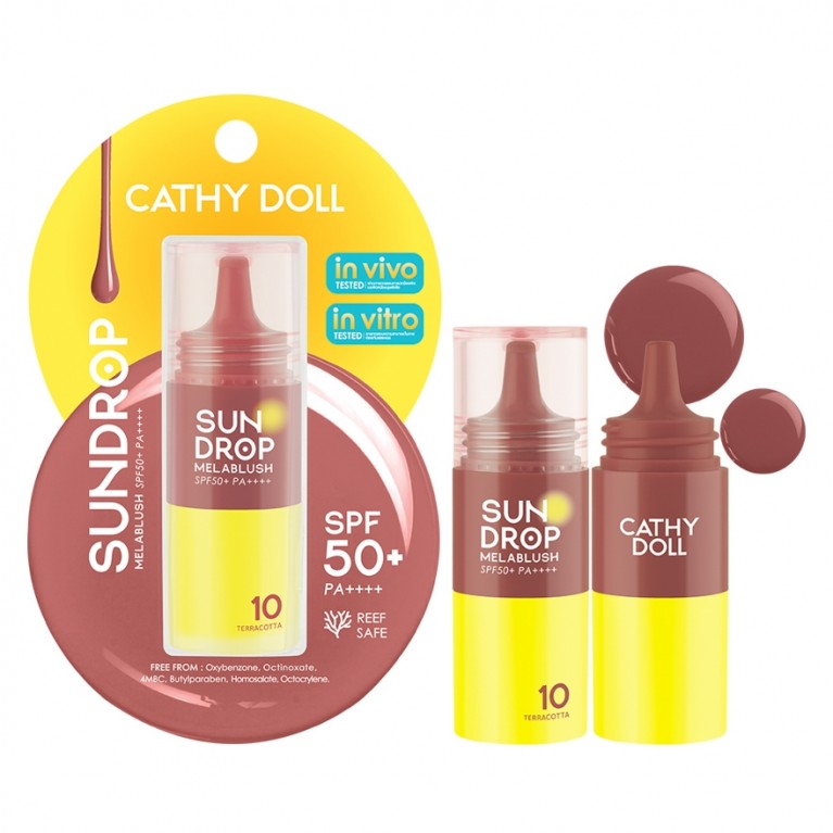 Cathy Doll ซันดรอปเมลาบลัช เอสพีเอฟ50+ พีเอ++++ 6g เคที่ดอลล์