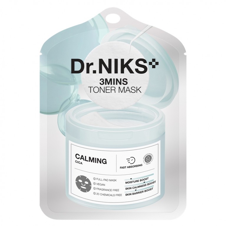 Dr.NIKS ทรีมินิทส์โทนเนอร์มาสก 20ml ดร.นิกส์