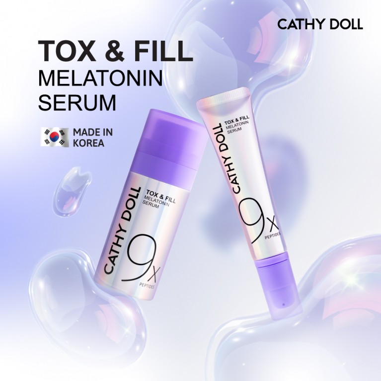 Cathy Doll ท็อกซ์แอนด์ฟิลล์เมลาโทนินเซรั่มไนน์เอ็กซ์เปปไทดส์ 30ml เคที่ดอลล์