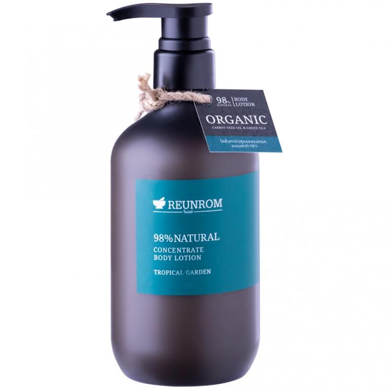 Reunrom ไนน์ตี้เอทเปอร์เซ็นต์เนเชอรัลคอนเซ็นเทรทบอดี้โลชั่น 500mlTropical Garden 