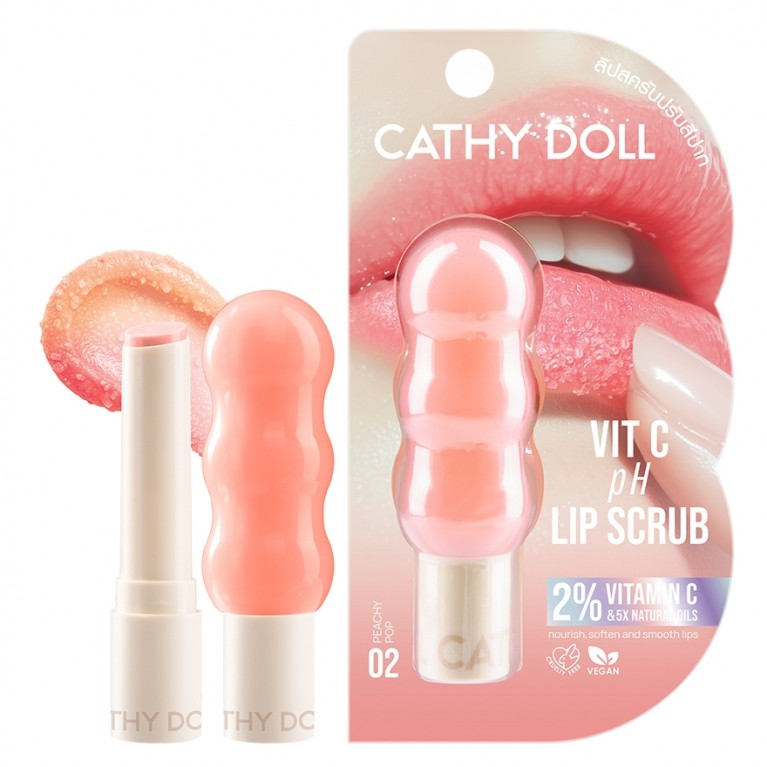 Cathy Doll  วิตซีพีเอชลิปสครับ 2.3g