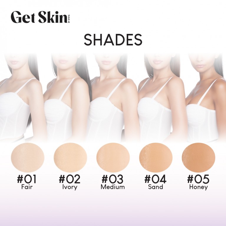 Get Skin เบทเทอร์สกินฟาวเดชั่น เอสพีเอฟ50+ พีเอ++++ 10ml เก็ทสกินบายอายตา