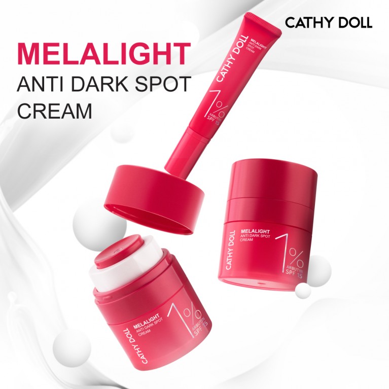 Cathy Doll เมลาไลท์แอนตี้ดาร์กสปอตครีมวันเปอร์เซ็นต์อาร์บูติน เอสพีเอฟ15 7ml เคที่ดอลล์