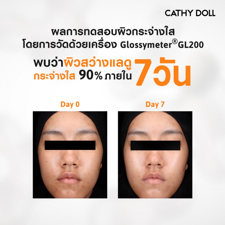 Cathy Doll รีจูซีกลาสสกินครีมซีโรพอยท์ทูเปอร์เซ็นต์พีดีอาร์เอ็น 7ml เคที่ดอลล์ 
