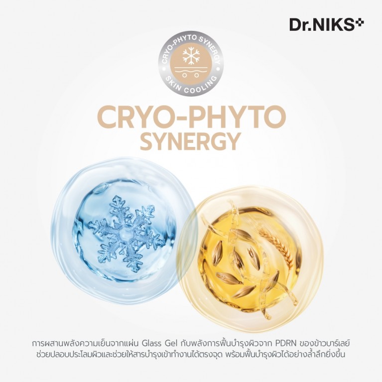 Dr.NIKS กลาสเจลมาสก์ 30g