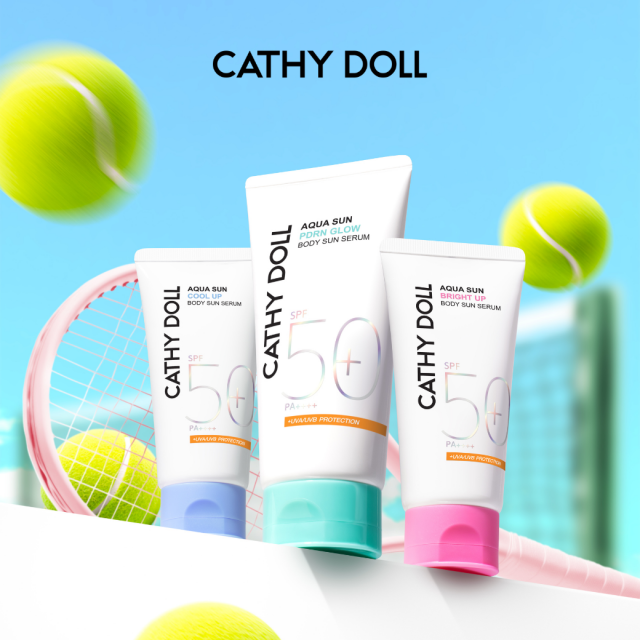 Cathy Doll อควาซันบอดี้ซันเซรั่ม เอสพีเอฟ50+ พีเอ++++ 140ml
