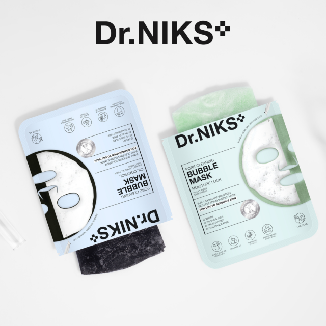 Dr.NIKS พอร์เคลียริ่งบับเบิ้ลมาสก์ 25ml ดร.นิกส์