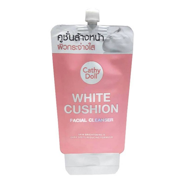 Cathy Doll ไวท์คูชั่นเฟเชียลโฟมคลีนเซอร์ 12ml  เคที่ดอลล์
