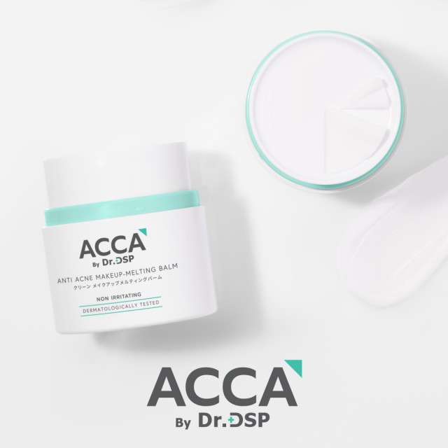  [แถมฟรีซูทติ้งซัน6ml] ACCA by Dr.DSP แอนตี้แอคเน่เมคอัพ-เมลติ้งบาล์ม 40g แอคก้าบายดร.ดีเอสพี