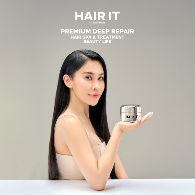 HAIR IT พรีเมี่ยมดีพรีแพร์แฮร์สปาแอนด์ทรีตเมนต์บิวตี้ไลฟ์ 180g แฮร์อิท