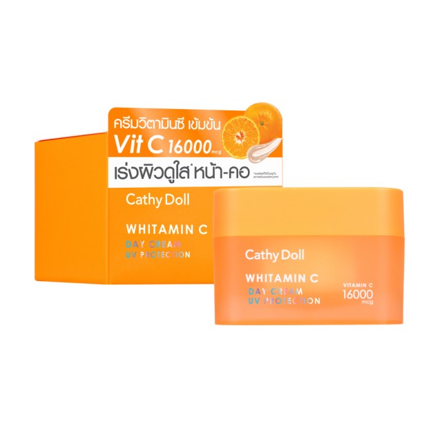 Cathy Doll ไวท์ทามินซีเดย์ครีม 50ml  เคที่ดอลล์