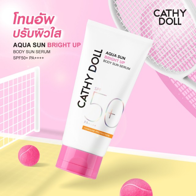 Cathy Doll อควาซันบอดี้ซันเซรั่ม เอสพีเอฟ50+ พีเอ++++ 140ml