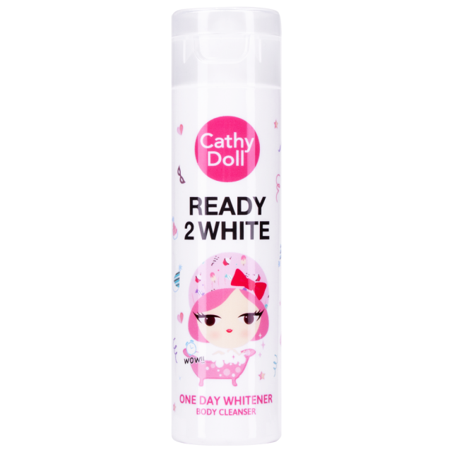 Cathy Doll เรดี้ทูไวท์ วันเดย์ไวท์เทนเนอร์บอดี้คลีนเซอร์ 85ml  เคที่ดอลล์