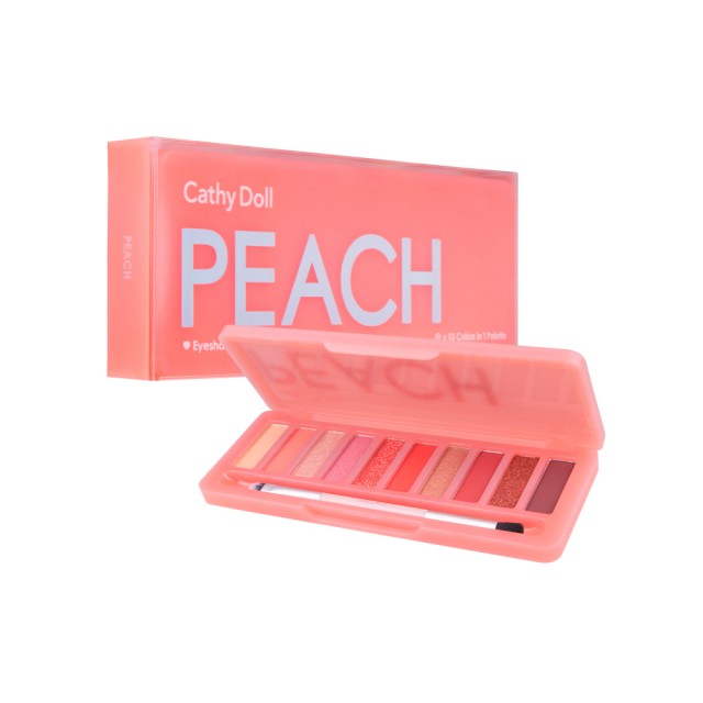 Cathy Doll อายแชโดว์พาเลท 1g x 10สี เคที่ดอลล์