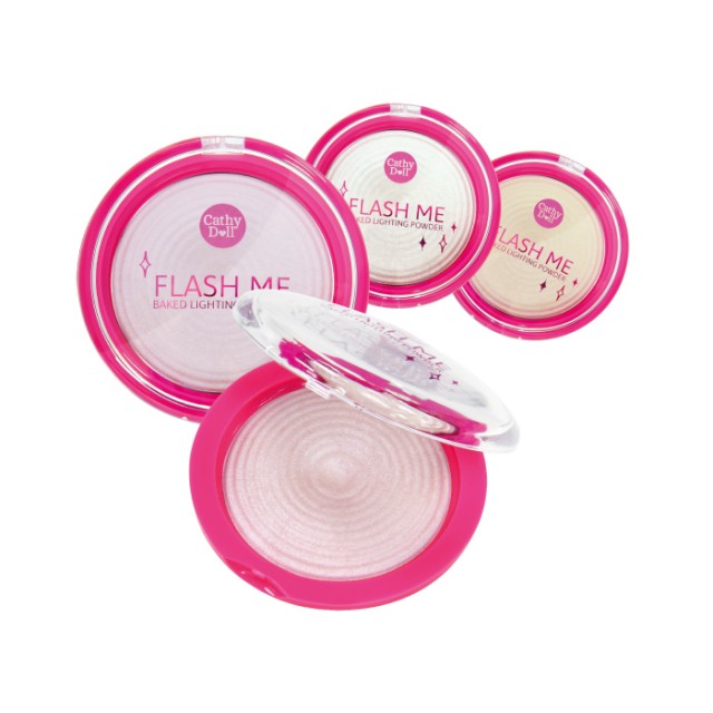 Cathy Doll แฟลชมีเบคเค็ดไลท์ติ้งพาวเดอร์ 8g เคที่ดอลล์