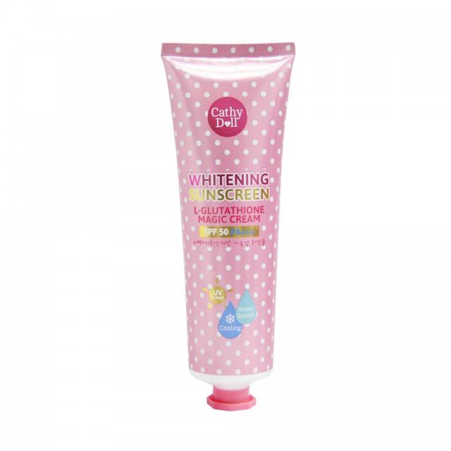 Cathy Doll แอลกลูต้าไธโอนเมจิกครีม เอสพีเอฟ50 พีเอ+++ 138ml  เคที่ดอลล์