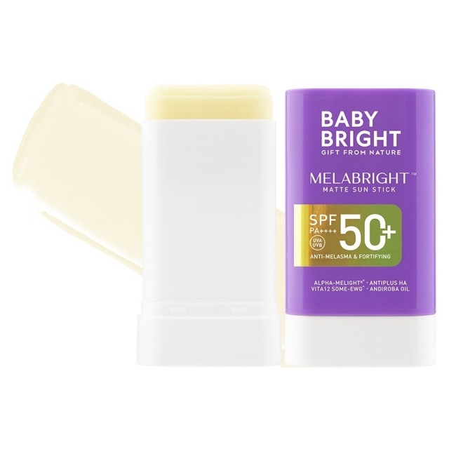 Baby Bright เมลาไบร์ทแมทท์ซันสติ๊ก เอสพีเอฟ50+ พีเอ++++ 23g