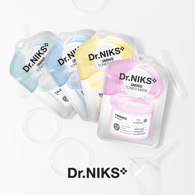 Dr.NIKS ทรีมินิทส์โทนเนอร์มาสก์ 20ml ดร.นิกส์