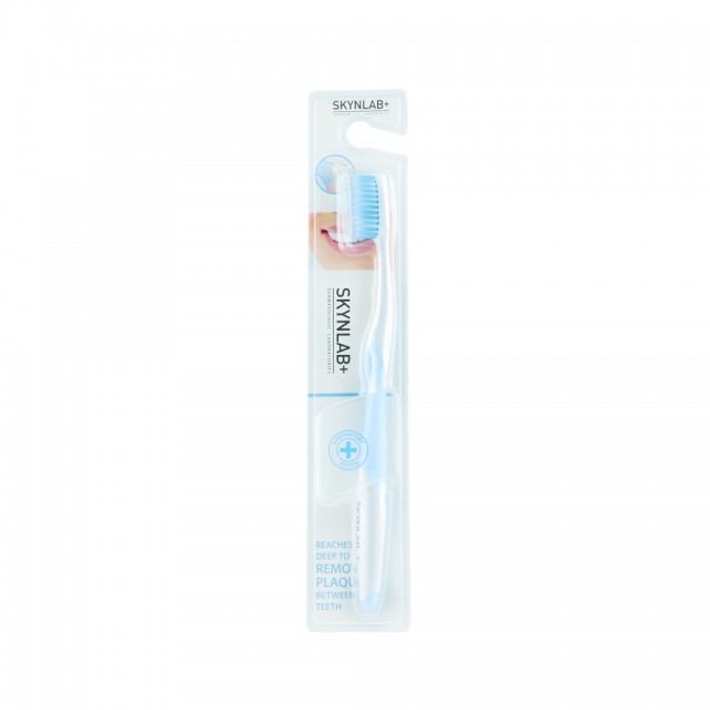 Skynlab แปรงสีฟันพรีเมี่ยมสลิมซอฟท์ บลู สกินแล็บ