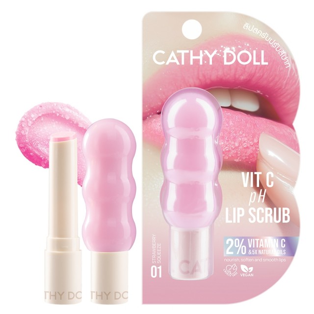 Cathy Doll  วิตซีพีเอชลิปสครับ 2.3g